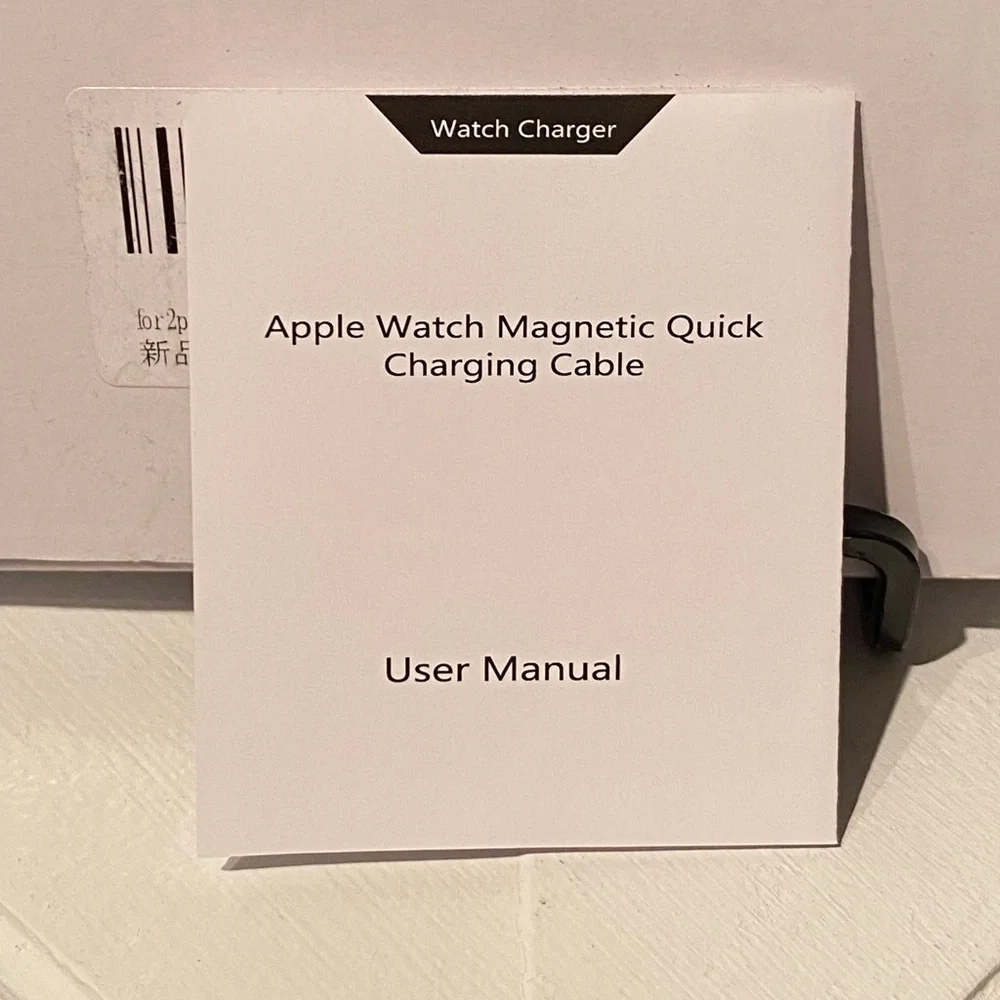 Apple Watch Magnetic Quick Charging Cable set of 2 in box - Picture 1 of 2